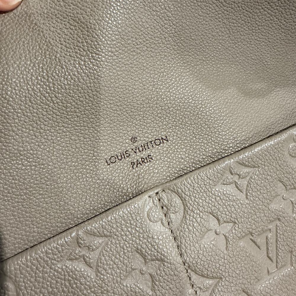 Louis Vuitton Empreinte Maida Hobo Tourterelle Leather Bag Purse, Turtle Dove - Picture 6 of 16